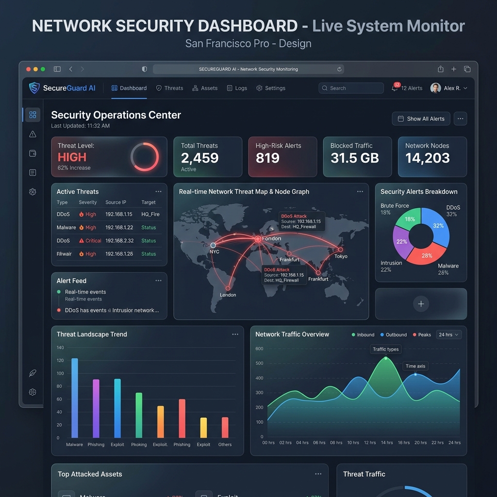 Network Security Monitoring UI